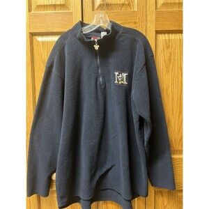 Vintage 90s Mickey Inc Navy Sweatshirt Size XL Winter Retro Holiday Mickey Mouse
